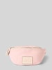 STUDIO BERLIN Bauchtasche mit Logo-Patch Modell 'Spandau' Pink
