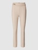 Marciano Guess Slim Fit Stoffhose mit Ziernähten Modell 'KAREN' Taupe