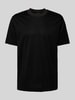 Emporio Armani T-Shirt mit Label-Print Black