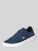 Lacoste Sneakers met ajourpatroon, model 'LA' Marineblauw