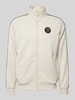 EA7 Emporio Armani Sweatjack met opstaande kraag Offwhite