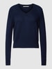 (The Mercer) N.Y. Strickpullover aus Kaschmir mit V-Ausschnitt Marineblau