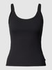 QS Tanktop in Ripp-Optik Black