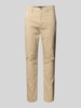 Tommy Hilfiger Slim fit chino van katoenmix Beige