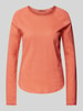 Smith and Soul Longsleeve mit Rundhalsausschnitt Apricot