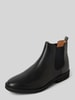 Polo Ralph Lauren Chelsea boots van leer met labeldetail, model 'TALAN' Zwart