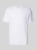 CK Calvin Klein T-shirt met logostitching, model 'SUPIMA' Wit