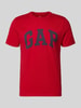 GAP Regular Fit T-Shirt aus reiner Baumwolle Modell 'EVERYDAY SOFT' Rot