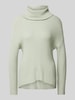 Only Regular Fit Strickpullover mit schulterfreiem Design Modell 'KATIA' Mint