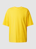 REVIEW Oversized Fit T-Shirt mit Rundhalsausschnitt Gelb