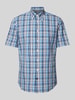 Tommy Hilfiger Regular Fit Business-Hemd mit Button-Down-Kragen Bleu
