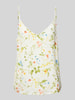 Vero Moda Loose Fit Trägertop aus aus reiner Viskose Modell 'EASY JOY' Offwhite