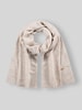 Barts Sjaal met labelpatch model 'Witzia' Offwhite
