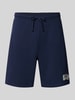 GAP Straight Fit Shorts mit Logo-Stitching Modell 'Heritage' Marine