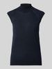BOSS Slim Fit Pullunder aus reiner Schurwolle Modell 'FIPINI' Marine