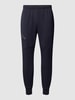 Under Armour Sweatbroek met logoprint Zwart