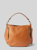 Abro Lederhandtasche mit Label-Applikation Modell 'JUNA' Camel