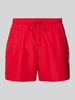 Tommy Hilfiger Badehose mit elastischem Bund Rot