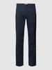 Brax Broek met viscose in 5-pocketmodel, model 'CADIZ' Donkerblauw