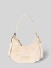 VALENTINO BAGS Handtasche aus Kunstfell Ecru