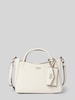 Guess Handtasche mit Label-Details Modell 'BRENTON' Offwhite