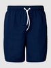 Tom Tailor Badehose mit Label-Print Marine