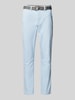 MCNEAL Stoffhose mit Stretch-Anteil Hellblau Melange