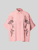 Essentiel Antwerp Oversized Kurzarmbluse aus reiner Baumwolle Modell 'JONKOE' Rosa