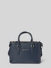 VALENTINO BAGS Torba shopper z detalami z logo Granatowy