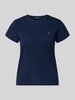 Polo Ralph Lauren Regular Fit T-Shirt aus reiner Baumwolle Marine