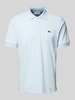 Lacoste Classic Fit Poloshirt mit Label-Badge Hellblau