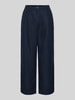 Marc O'Polo Denim Regular Fit Culotte mit Bundfalten Marine