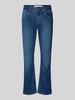 Angels Bootcut fit jeans met verkorte pasvorm, model 'LENI' Donkerblauw