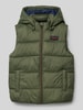 Name It Bodywarmer met capuchon, model 'MONAY' Olijfgroen