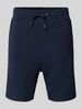 Jack & Jones Sweatshorts met elastische band Donkerblauw