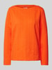 s.Oliver RED LABEL Relaxed Fit Sweatshirt mit Baumwolle Orange