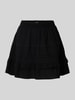 Vero Moda Ausgestellter Mini-Rock aus reiner Baumwolle Modell 'PRETTY' Black