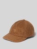 GUESS Cap mit Teddy-Fleece-Optik Cognac