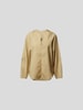 Vince Bluse mit V-Ausschnitt Beige
