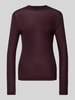 Someday Longsleeve mit Stehkragen Modell 'Kejandra' Bordeaux