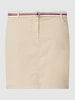 Tommy Hilfiger Curve PLUS SIZE rok met stretch Beige