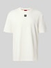 HUGO Regular Fit T-Shirt aus reine Baumwolle Modell 'DALILE' Weiss