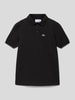 Lacoste Poloshirt mit Label-Stitching Black