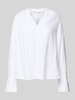 Tommy Hilfiger Relaxed Fit Bluse aus reinem Leinen Weiss