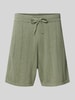 Colours & Sons Regular Fit Shorts mit Lochmuster Gruen