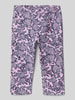 s.Oliver RED LABEL Slim Fit Capri Leggings aus Baumwoll-Elasthan-Mix Flieder