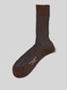 Falke Socken in Two-Tone-Machart Modell 'SHADOW' Dunkelbraun