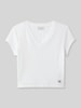 Calvin Klein Jeans Slim Fit T-Shirt aus Baumwoll-Mix Weiss