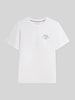 Tommy Hilfiger Regular Fit T-Shirt aus reiner Baumwolle Weiss