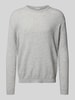 American Vintage Slim Fit Strickpullover aus Cashmere Blend Modell 'RAXOW' Hellgrau